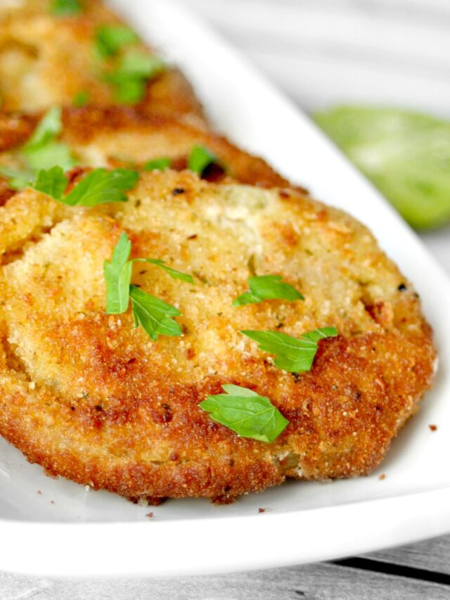 Healthy Fried Green Tomatoes