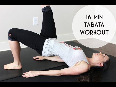 10-Minute Tabata Workout for Lower Body